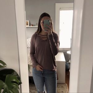 Mauve Mossimo Top